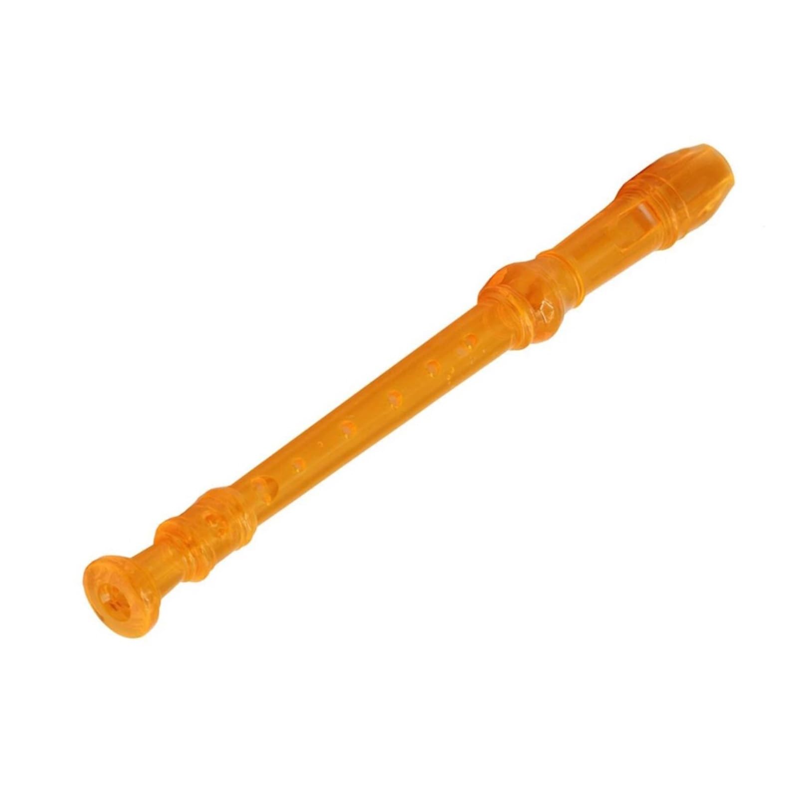 Flauta Dulce Soprano ABS Diseño Desmontable Naranja Flauta Dulce Principiantes