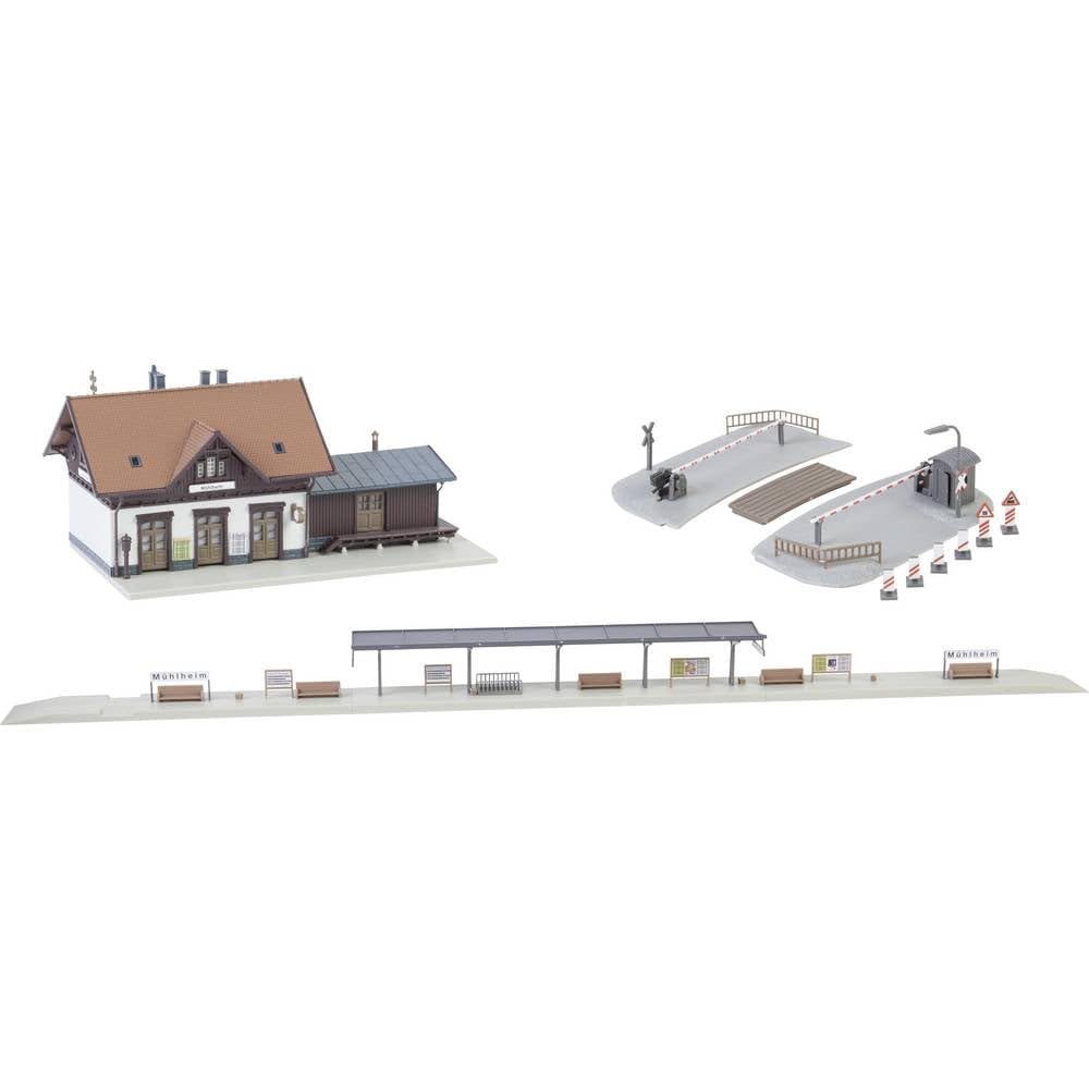 FALLER - Modélisme - Set Gare Mulheim N, F239001