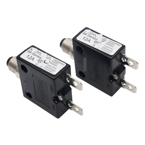 Disyuntores 98series interruptor protector de sobrecarga térmica manual 40A 2 piezas 2
