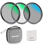 NEEWER 67mm UV/CPL/ND Objektiv Filter Set mit Hartschalenetui, vergütetes optisches Glas Zubehör&...