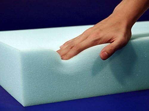 High Density Upholstery Foam - Cut to Any size - Cushions, seat pad, Seating, Dinning, Seat, Stool, Chair, firm Foam (Upholstery Foam Thickness 4'', 20''x20'')