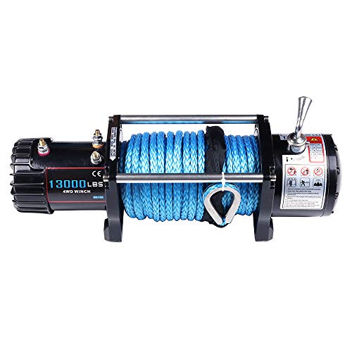 Winch eléctrico 12V para SUV ATV 13000 LBS miniatura 6