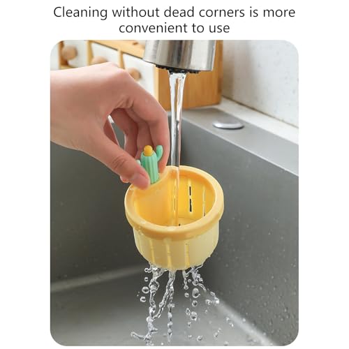 Colador para fregadero de cocina con filtro y drenaje rápido miniatura 5