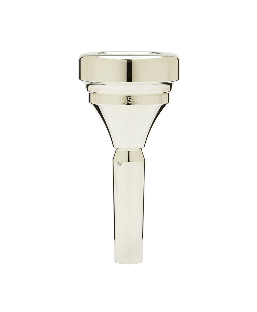 Denis Wick 5286-3SL Classic Tuba Mouthpiece, Silver Plated