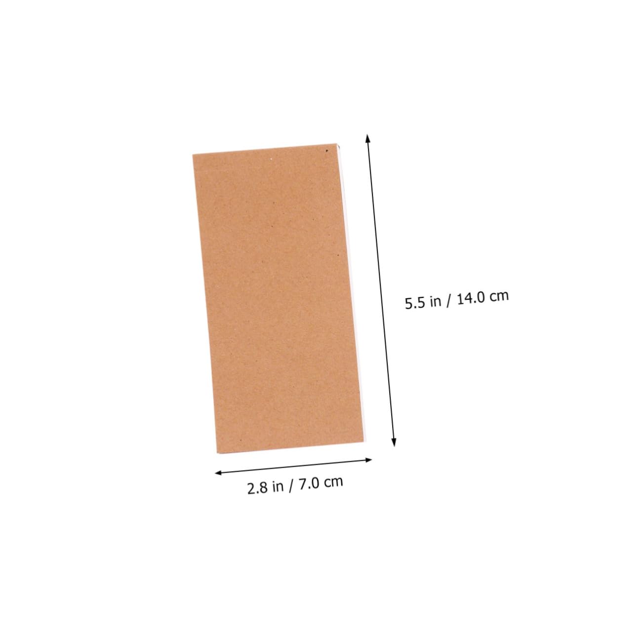 30 Pièces Bloc Notes Kraft Portable Mini Cahier Vierge Carnet de Notes Pratique et pour Étudiants et Papier de Qualité pour Quotidienne