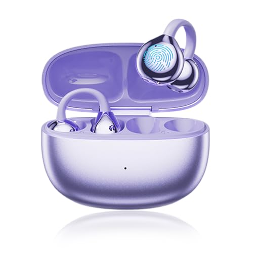 Open Ear Clip Headphones, Wireless Earbuds Bluetooth 5.4 The...