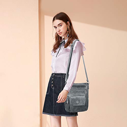 Angel Kiss Crossbody Bags Faux Vegan Leather Shoulder Bags for Women Small Handbag with Adjustable Strap4