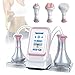 Macchina per Cavitazione 3 in 1, Macchina Dimagrante Da 50 W, Strumento a Radiofrequenza 80k,Cura Della Pelle, Lifting Del Viso,Per Braccia, Vita, Cosce, Fianchi, Regali per Donne/Uomini Pink immagine