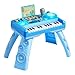 VEVOR Baby DJ Playset for Toddlers 1-3, Educational Musical Table Toys with 133 Sound Sources, Recording and LED DJ Turntable, Baby Activity Table for Birthday, Gift for Kids Aged 6+ Months