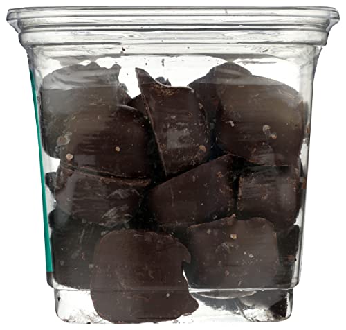 Image of Nassau Candy, Candy Dark Chocolate Sea Salt Caramels, 16 Ounce