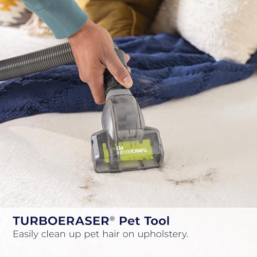 Bissell 3837 Cleanview Vacuum With Automatic Cord Rewind, Turboeraser Upholstery Tool, Triple Action Brush Roll Swivel Steering thumb #4