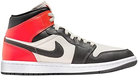 Jordan 1 Mid SE Women's Black Red Beige DQ6078-100 (DQ6078-100, Numeric_8_Point_5) | Image 1