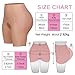 Noblelady Silicone Fake Butt Pants Female Panties Hip Enhancer Shapewear Padded Push Up Pants for Women,Ivory,L