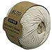 Twine String for Valentines Day| Butchers Twine for Turkey Trussing|1.2mm Kitchen Twine for Meat Cooking and Food Oven Safe|2 pieces x 200 Feet|Twine for Crafts|Bakers Twine|Wired Heavy Natural Cotton