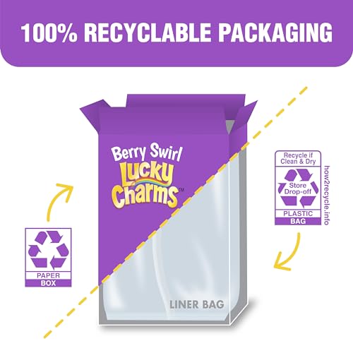 Lucky Charms Berry Swirl Breakfast Cereal With Marshmallows thumb #6