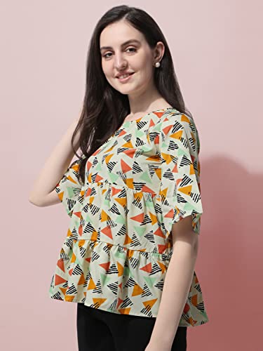 Image of OOMPH! Women's Polyester Regular Fit Shirt