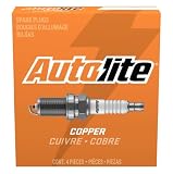Autolite 386 Copper Resistor Automotive Replacement Spark Plug (1 Pack)