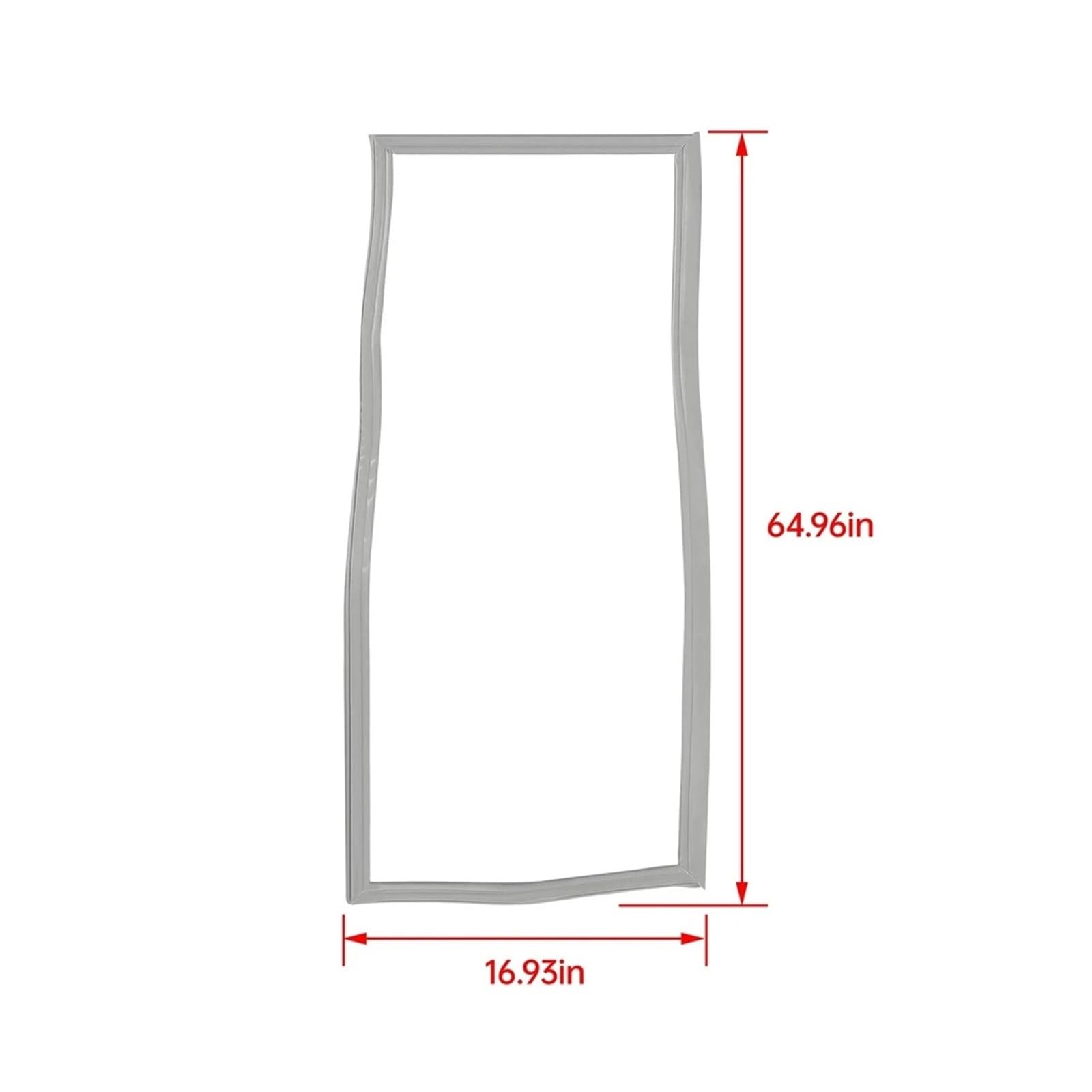 Junta de puerta francesa, compatible con Kenmore, compatible con Maytag, refrigeradores, W10830162 y W1