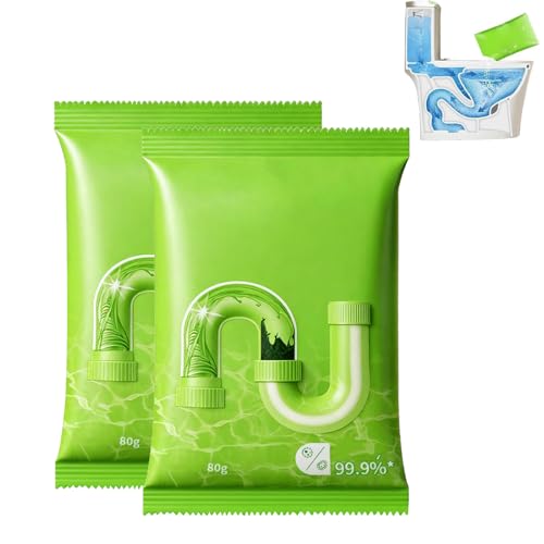 Image of Powerful Daily Pipe Cleaning Powder, Wild Sink and Drain Cleaner, High Speed Drain Cleaner Foaming Powder, Safe & Gentle for Kitchen, Bathroom & Shower (2)