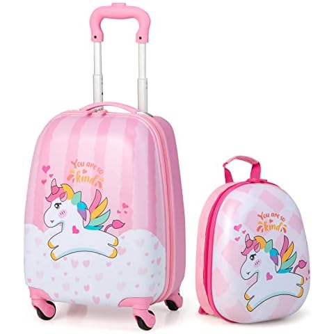 Valise Enfant DREAMADE 16" Licorne Cover