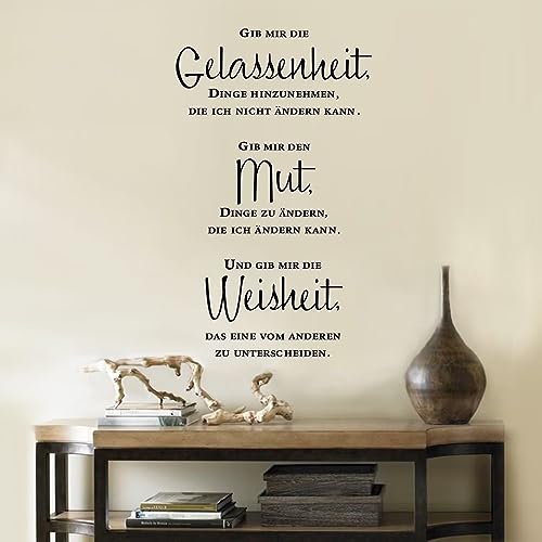 Wandtattoo Sprüche Schlafzimmer Wandsticker Wohnzimmer - Schwarze Wandtattoo Wohnzimmer Modern Wanddeko Schlafzimmer Familienregeln Wandaufkleber Wandtatoos Zum Kleben für Flur Küche (60 x 100 cm)