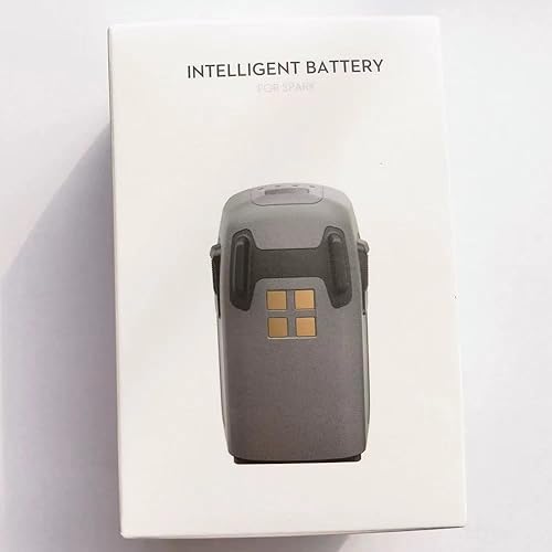 SOLKIN Accesorios para drones, nueva batería de chispa para DJI Spark Smart Flying Drone Accesorios hasta 16 minutos de tiempo de vuelo 1480mAh