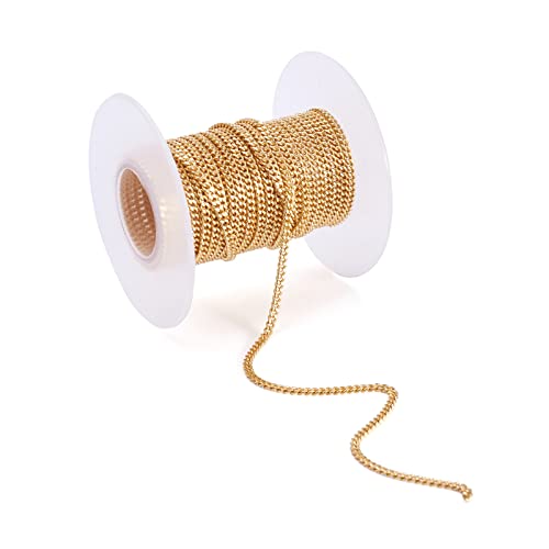 [BB Beadthoven] 10m/ 2mm S[h 약`F[ 18bL 4ʃJbg n_t J[u`F[ cCXg`F[ lbNX uXbg ANZT[p[c WG[p DIY nhCh |f ޗ 