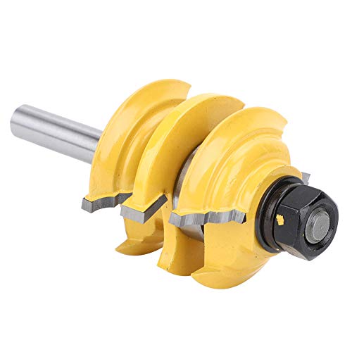 Fresa para carpintería West vástago de 8mm para juntas y puertas de gabinetes 5