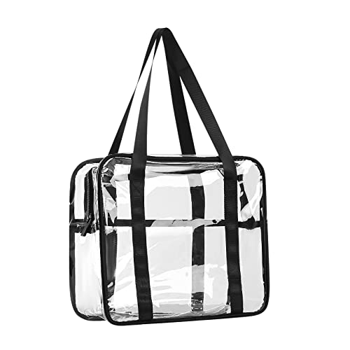Transparente Kulturbeutel, transparente Kosmetik, Make-up-Pinsel, Tragetasche, PVC-Reißverschluss, Reise, Strand-Organizer, Aufbewahrungsboxen, Tasche für Männer, Frauen, Reisen, Badezimmer, 1 Cover