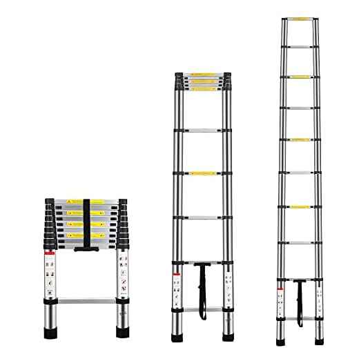 Can you use a pressure washer on high windows Multibao 2.9m Telescopic Ladder