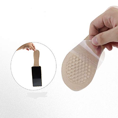 Plantillas de Gel de Silicona para Tacones Altos Amarillas miniatura 4