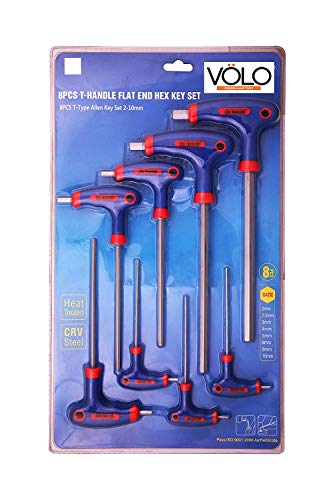 VOLO Two Way Hex Allen Keys Set with Handle, 8 Sizes - Image 7