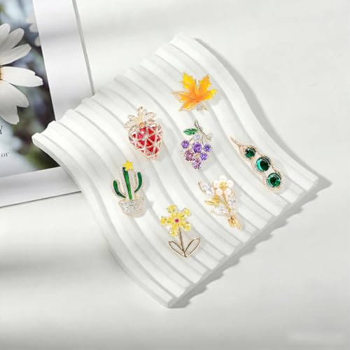 Image of Crystal Rhinestone Butterfly brooches Vintage Bowknot Pearl Lapel Pins