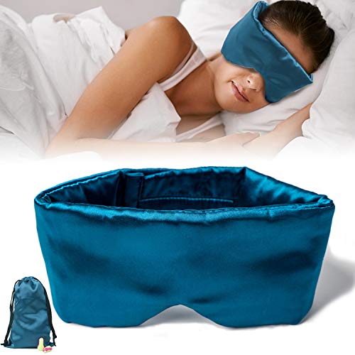 Sleep Mask for Women and Men Eye Mask for Sleeping Silk Sleep Mask