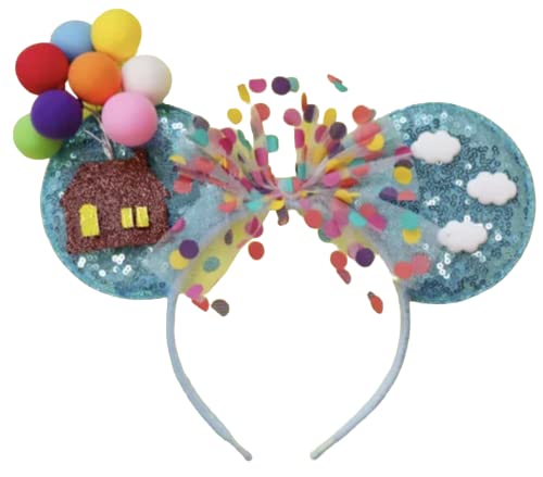Image of CLGIFT Rose gold Minnie Ears,Pick your color, Iridescent Minnie Ears, Silver gold blue minnie ears
