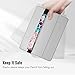 Fintie Pen Holder with USB Adapter Pocket for Apple Pencil Pro, Apple Pencil (USB-C / 1st / 2nd Generation), Elastic Vegan Leather Sleeve Pouch Compatible with iPad Case, Moroccan Love
