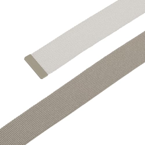 adidas Men's Reversible Webbing Golf Belt, Putty Beige/Alumina, One Size3