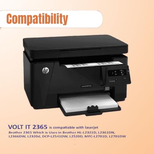 Image of 2365 Toner Cartridge Compatible for Printers HL-L2321D, L2361DN, L2366DW, L2320d, DCP-L2541DW, L2520D, MFC-L2701D, L2701DW 2365 - 1 pc (VTC - 2365)