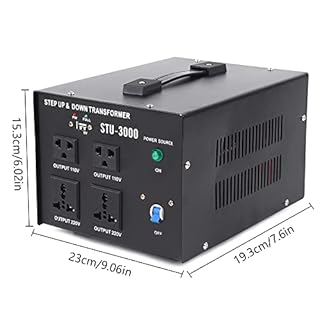 Convertisseur De Tension, 3000w Transformateur De Tension, 220v⇋110v Step Up/Down Converter, Regulateur De Tension