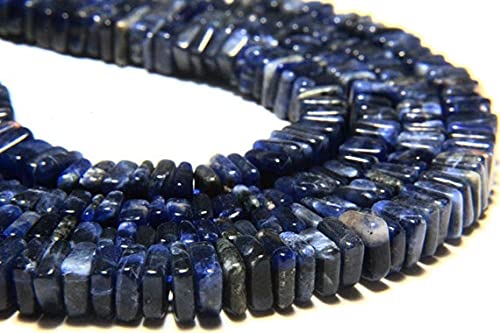 Perles sodalite bleue naturelle 5mm pour apaiser vos créations et façonner l'harmonie