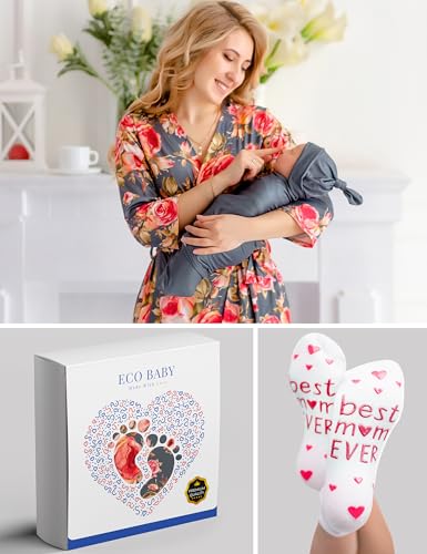Image of Mommy and Me Robe and Swaddle Set | Maternity Robe Matching Baby Girl, Boy