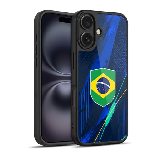 Coque iPhone 16 Brésil Kit Football Antichoc Head Case Designs Gel Renforcé