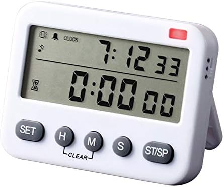 YS-218 Digital Timer 100 Hour Count Down And Count Up Kitchen Timer With Magnet Hanging Bracket Large LCD Display Kitchen Gadgets Set