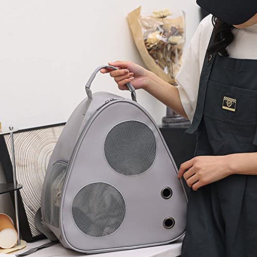 Sac à dos respirant grand volume avec structure triangle pour chiot