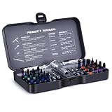 Fronnor 40-in-1 Magnetic Screwdriver Set with Ratcheting Handle,Magnetic Extension & 38 Precision Bits,Portable MultiTool Gadgets for Furniture,Bicycle,DIY Repair Kit