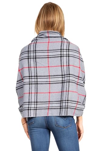 Sakkas Martinna Women's Winter Warm Super Soft and Light Pattern Shawl Scarf Wrap2