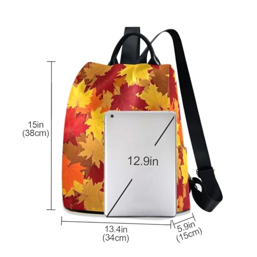 Sac à dos feuilles d'érable rouge : l'accessoire idéal de camping et randonnée - 3