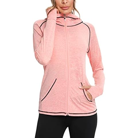 Sudadera deportiva mujer Sykooria con agujeros para los pulgares y bolsillos Cover