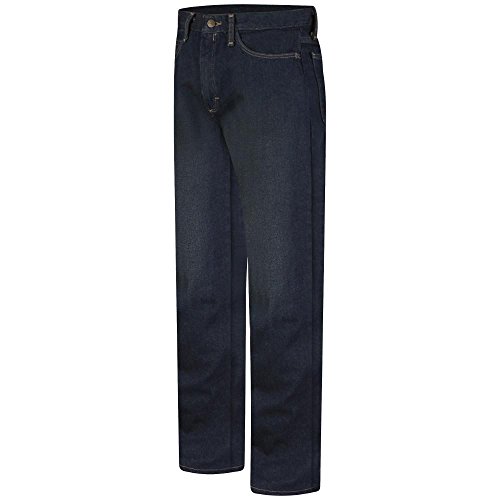 Bulwark Men's Flame Resistant Cotton Straight Fit Denim Jean