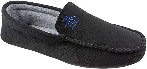 Image of Original Penguin Mens Slippers, Microsuede Venetian Moccasin Slipper, Men's Size 8 to 13